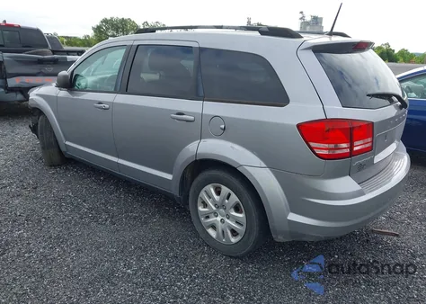 2018 Dodge Journey Se from USA, damaged, VIN 3C4PDCAB4JT497367